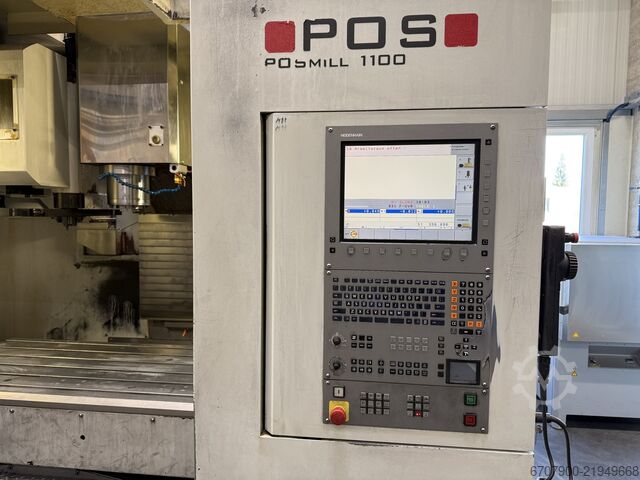 POS PosMill Typ 1100 Universal Milling Machine POS PosMill Typ 1100