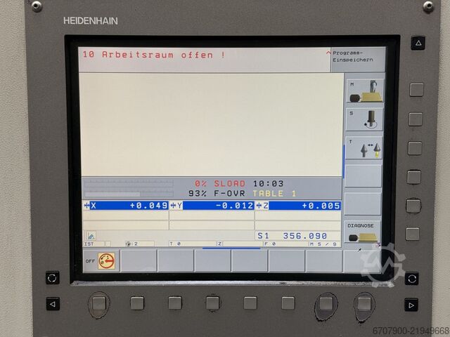 POS PosMill Typ 1100 Universal Milling Machine POS PosMill Typ 1100