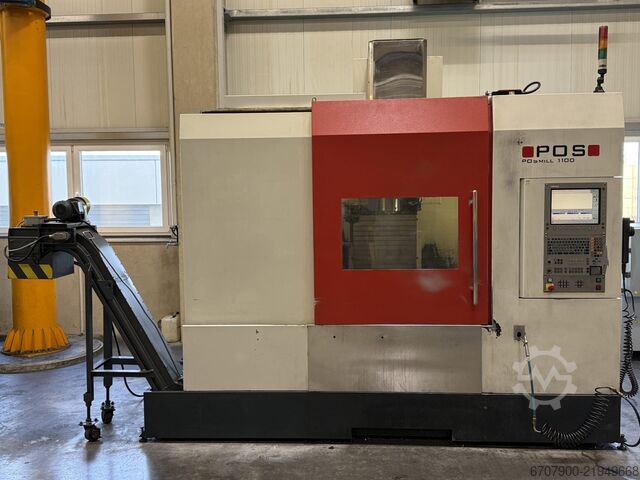 POS PosMill Typ 1100 Universal Milling Machine POS PosMill Typ 1100