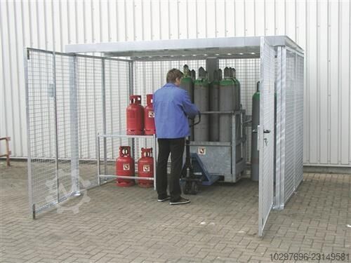Gas cylinder container B3100xD1500xH2190mm - 1 unit Bauer 