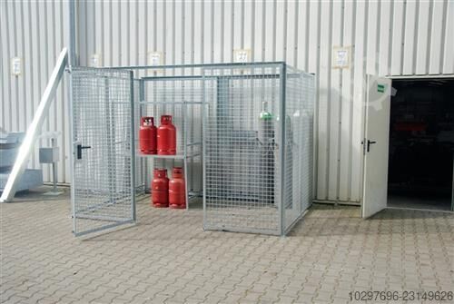 Gasflaschencontainer B2400xT1500xH2190mm - 1 ST Bauer 