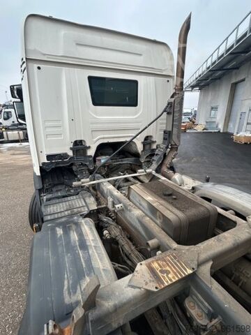 Three-sided tipper truck SCANIA P450 XT ,8X4 MEILLER GESTEINSKIPPER, BORDMATIK,  RETARDER