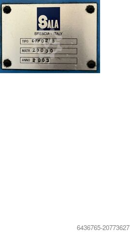 Läppmaschine SALA Çift İşlemeli Küre Makinesi