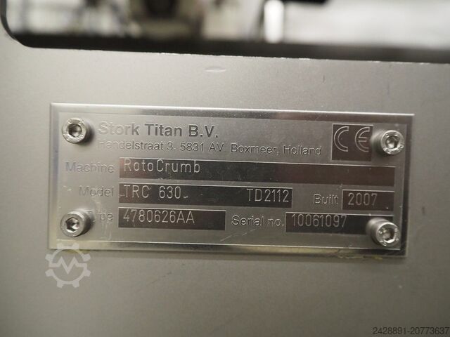 Form-, Panier- und Frittierlinie GEA, Stork, Koppens LFT (R), MultiFormer 400, RotoCrumb TRC