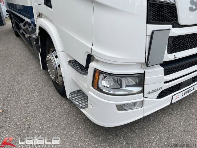 Kühlkoffer-LKW SCANIA P 420*Mitsubishi Kühlung*LBW-Bär*137TKM*TOP*