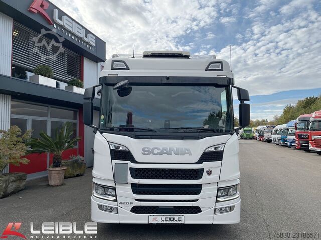 Kühlkoffer-LKW SCANIA P 420*Mitsubishi Kühlung*LBW-Bär*137TKM*TOP*
