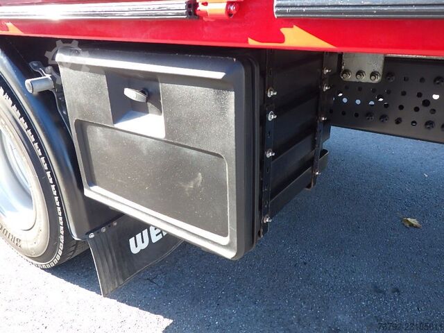 LKW mit Pritsche (offen) MERCEDES-BENZ 1824 L Actros Pritsche 7,10 m/2x AHK/Klima/12tkm