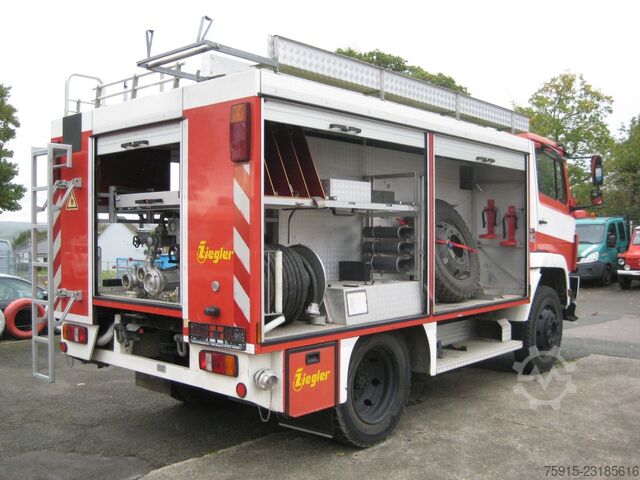  MERCEDES-BENZ 917 AF 4x4 Feuerwehr TLF 16/24 2420L (LKW 7,49t)