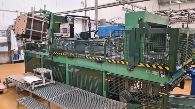 Boix PF-4/EC + AMP/R Kartonaufrichter mit Kistenstapler BOIX PF-4/EC + AMP/R