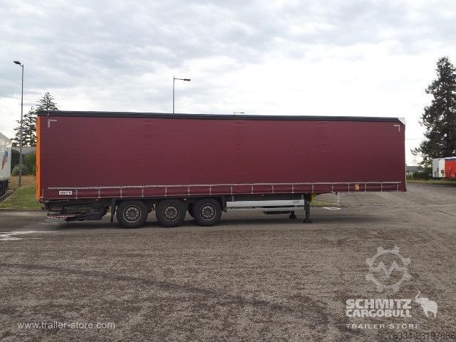 Auflieger mit Pritsche & Plane Schmitz Cargobull Semitrailer Curtainsider Standard Hayon