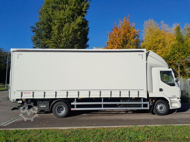 LKW mit Pritsche & Plane DAF FA XB 290 16t Curtainsider Wecon