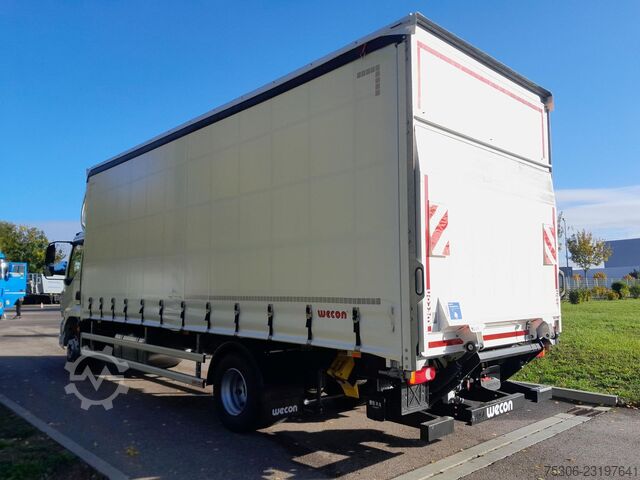 LKW mit Pritsche & Plane DAF FA XB 290 16t Curtainsider Wecon