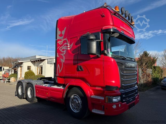 Schwerlast LKW/SZM SCANIA R580 6x4/Retarder/AP Achse/VOLLLUFT/GZG:80000 KG
