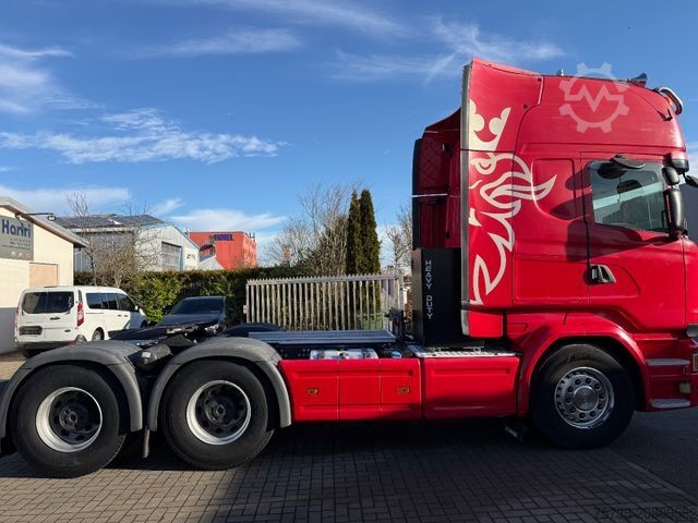 Schwerlast LKW/SZM SCANIA R580 6x4/Retarder/AP Achse/VOLLLUFT/GZG:80000 KG