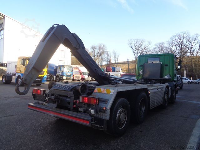 Abrollkipper SCANIA G420 8x2 Hiab Abroller Retarder Klima