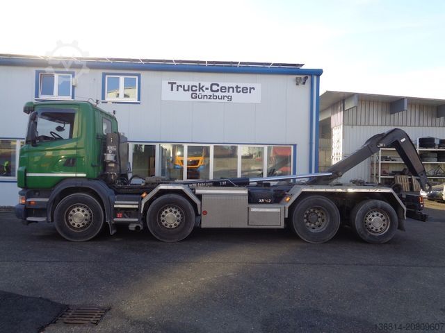 Abrollkipper SCANIA G420 8x2 Hiab Abroller Retarder Klima