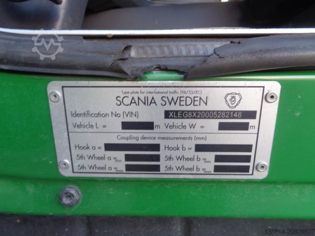 Abrollkipper SCANIA G420 8x2 Hiab Abroller Retarder Klima