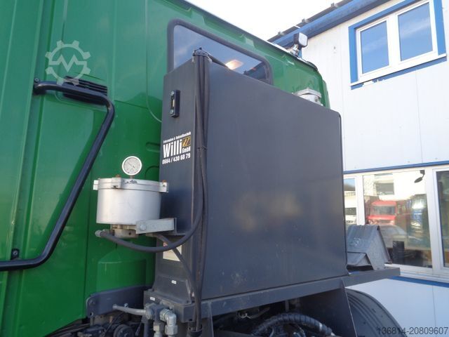 Abrollkipper SCANIA G420 8x2 Hiab Abroller Retarder Klima