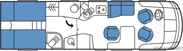 Integriertes Wohnmobil NIESMANN+BISCHOFF Flair 880 BE