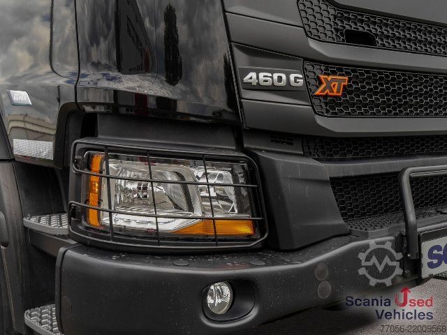 Three-sided tipper truck Scania G 460 B8x4HZ XT - Meiller TRIGENIUS D421 / Bordmat