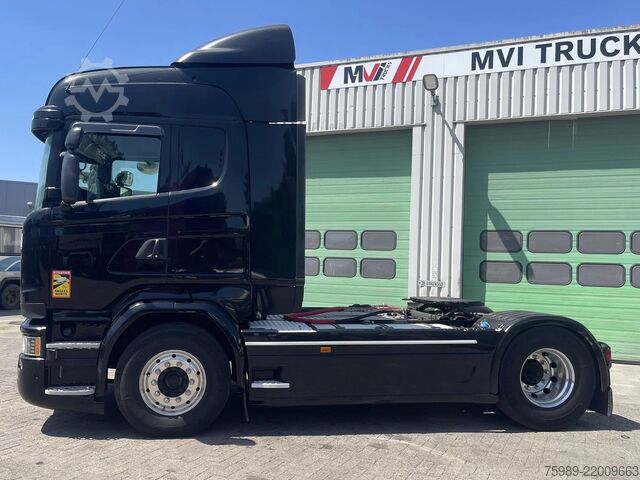 Standard-SZM Scania R450 REAL LEATHER, Frigo, ALUMINUM rims, TOP TR...