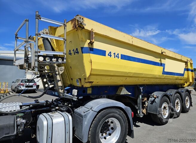 Tipper semitrailer Schmitz Cargobull SKI 24 SL 06-7.2 Stahlrundmulde