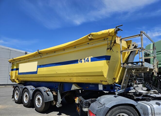 Tipper semitrailer Schmitz Cargobull SKI 24 SL 06-7.2 Stahlrundmulde