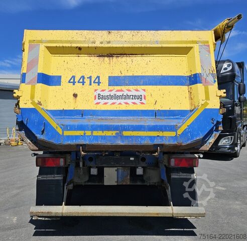 Tipper semitrailer Schmitz Cargobull SKI 24 SL 06-7.2 Stahlrundmulde