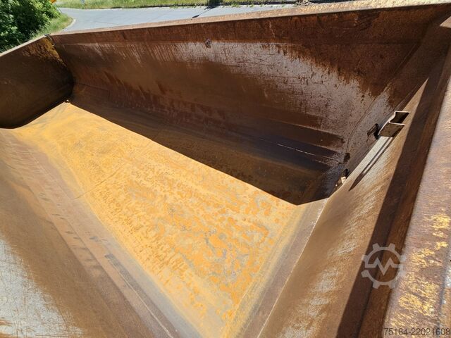 Tipper semitrailer Schmitz Cargobull SKI 24 SL 06-7.2 Stahlrundmulde