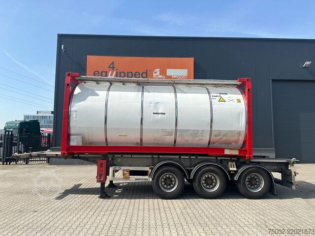 Tank Van Hool 20FT/30FT ADR CHASSIS + 20FT TANKCONTAINER 25.0...