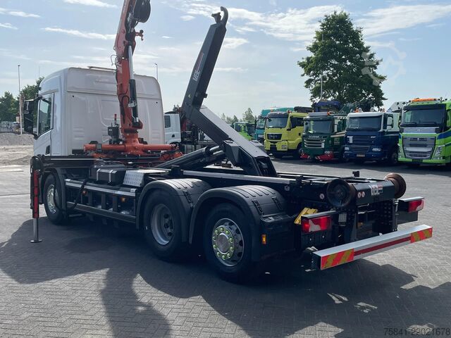 Crane truck Scania P340 P340 XT Atlas 96.3E - A3L laadkraan + VDL ...