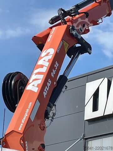 Crane truck Scania P340 P340 XT Atlas 96.3E - A3L laadkraan + VDL ...