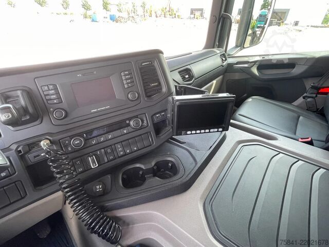 Kranwagen Scania P340 P340 XT Atlas 96.3E - A3L laadkraan + VDL ...