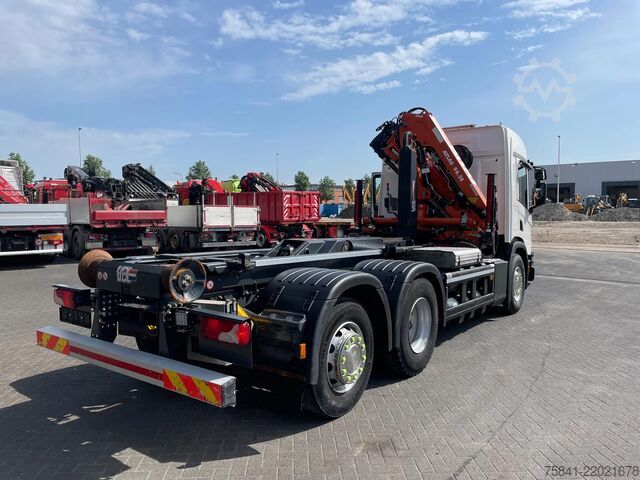 Kranwagen Scania P340 P340 XT Atlas 96.3E - A3L laadkraan + VDL ...
