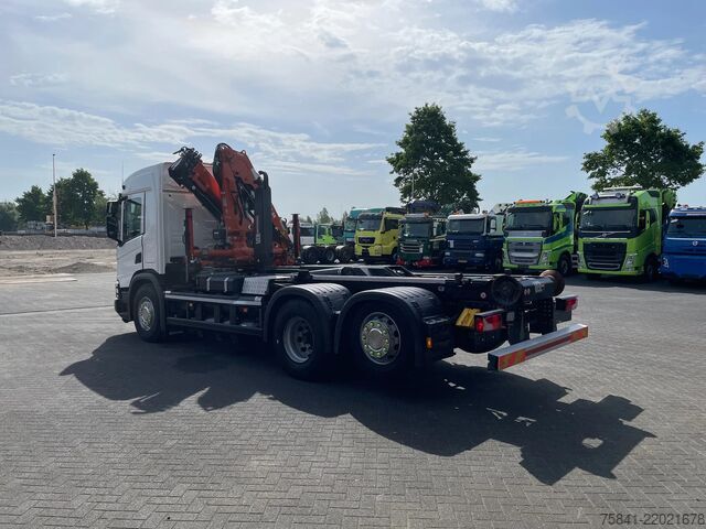 Kranwagen Scania P340 P340 XT Atlas 96.3E - A3L laadkraan + VDL ...