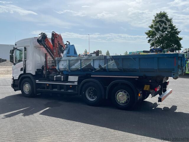 Kranwagen Scania P340 P340 XT Atlas 96.3E - A3L laadkraan + VDL ...