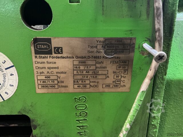 Wire rope hoist Stahl Takels