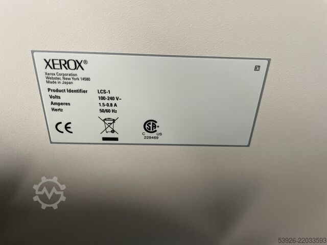 Digital print machine Xerox Versant 3100 incl. Fiery, paper deck, 2x stacker