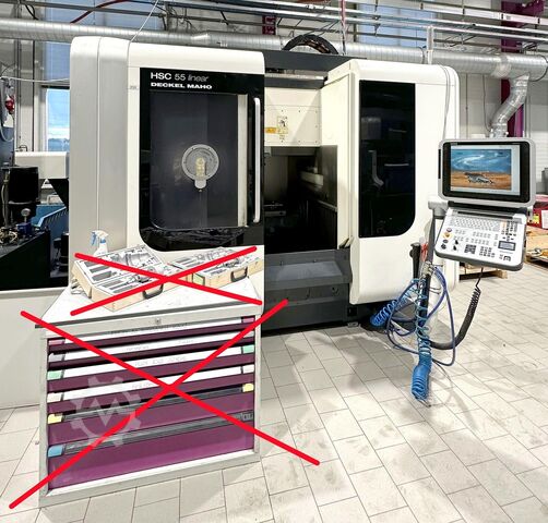 5-axis machining center DMG HSC 55 linear