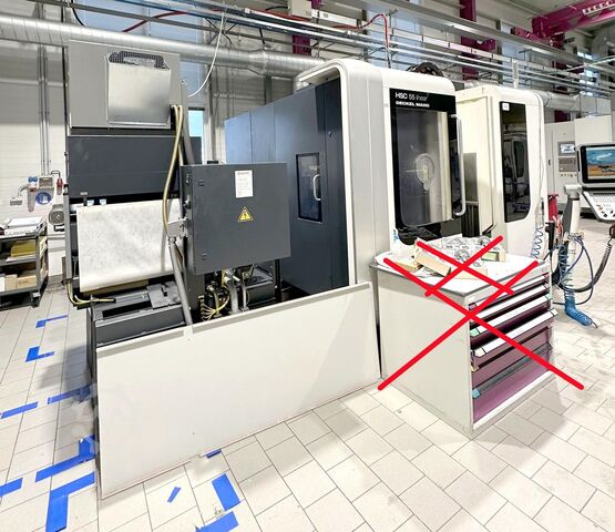 5-axis machining center DMG HSC 55 linear