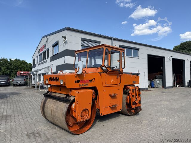 Tandem roller Hamm DV8.21 Tandemwalze Kantenschneider
