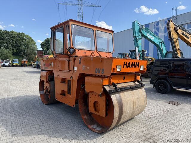 Tandem roller Hamm DV8.21 Tandemwalze Kantenschneider