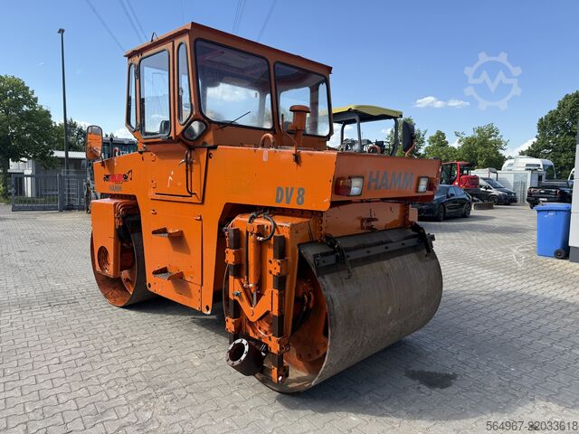 Tandem roller Hamm DV8.21 Tandemwalze Kantenschneider