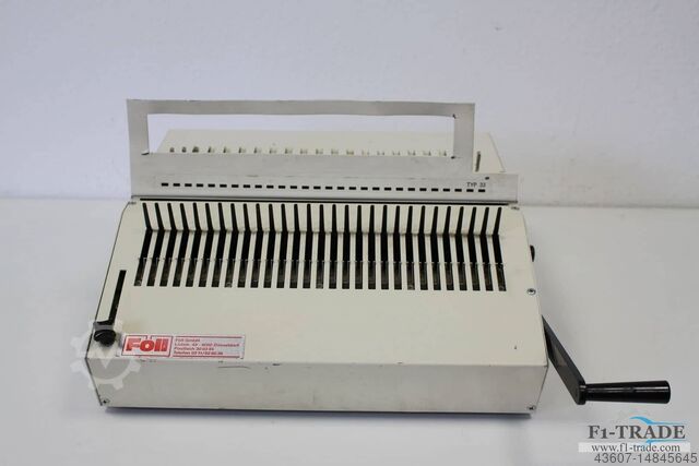 Spiral binding machine FOELL 33