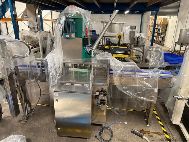 Beverage production machine Zhangjiagang Angel Beverage Machinery Co FXZ-1 Aluminium Can Seaming Machine