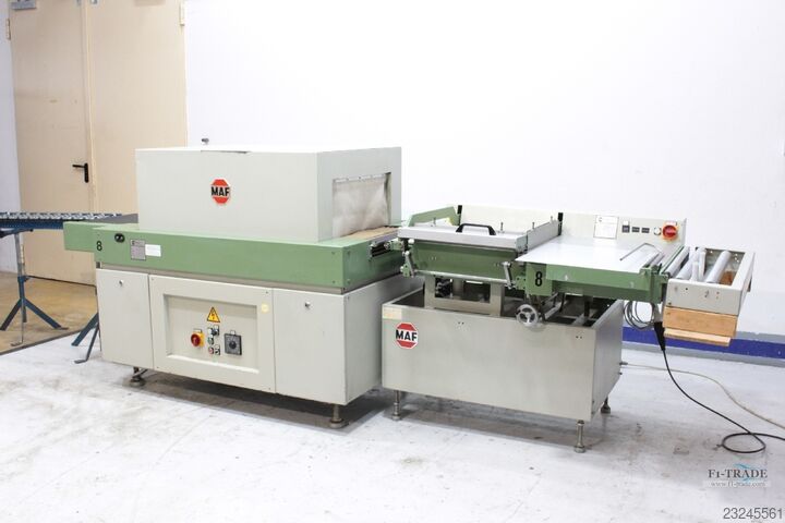 Halb-automatische Winkeleinschweißmaschine - Semi-Automatic Foil sealing machine MAF WS2-St500