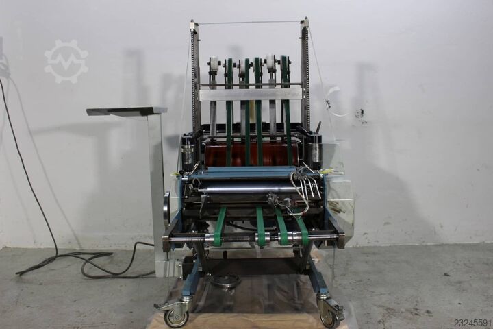 Vertical Stack Delivery with Pressing and Marking Device MBO SAP46L