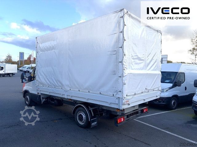 Transporter mit Pritsche & Plane IVECO 35S14 Pritsche 4,38m,H 2,23m, Nur 6.016 km!
