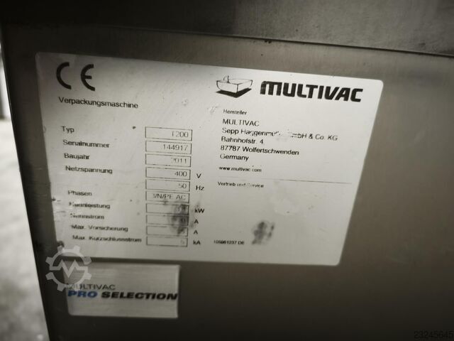 MAP-Schalenverpackungsmaschine Multivac T200 Multivac T 200