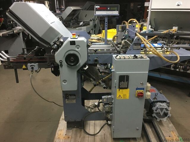 Taschenfalzmaschine Stahl T 36/4X
